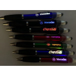 LED Işıklı Logolu Kalem - Dokunmatik Stylus Özellikli Touch Pen