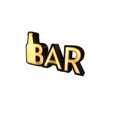 Kutu Harf Tabela Bar Tabelası iç mekan ışıklı tabela