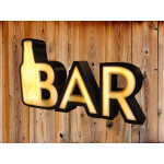 Kutu Harf Tabela Bar Tabelası iç mekan ışıklı tabela