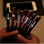 LED Işıklı Logolu Kalem - Dokunmatik Stylus Özellikli Touch Pen