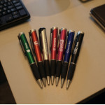 LED Işıklı Logolu Kalem - Dokunmatik Stylus Özellikli Touch Pen