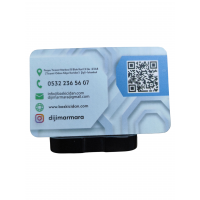 Kabartma Laklı Mat Selefon Oval Kesim Çift Yön Baskılı Kurumsal Kartvizit (1000 ADET)