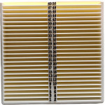 Ziyaretçi Kartı Standı - 50 Bölmeli Kimlik Kartı Tutucu - Profesyonel Resepsiyon Kartlığı